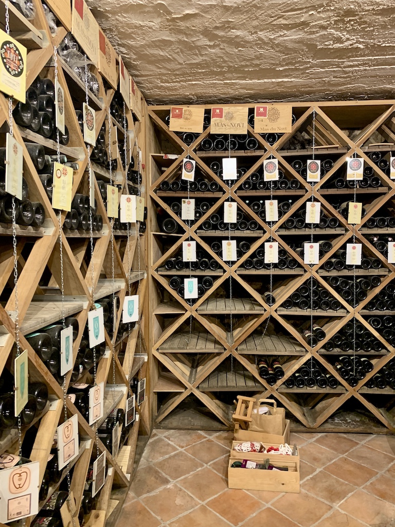 Mas Bruguière — погреба